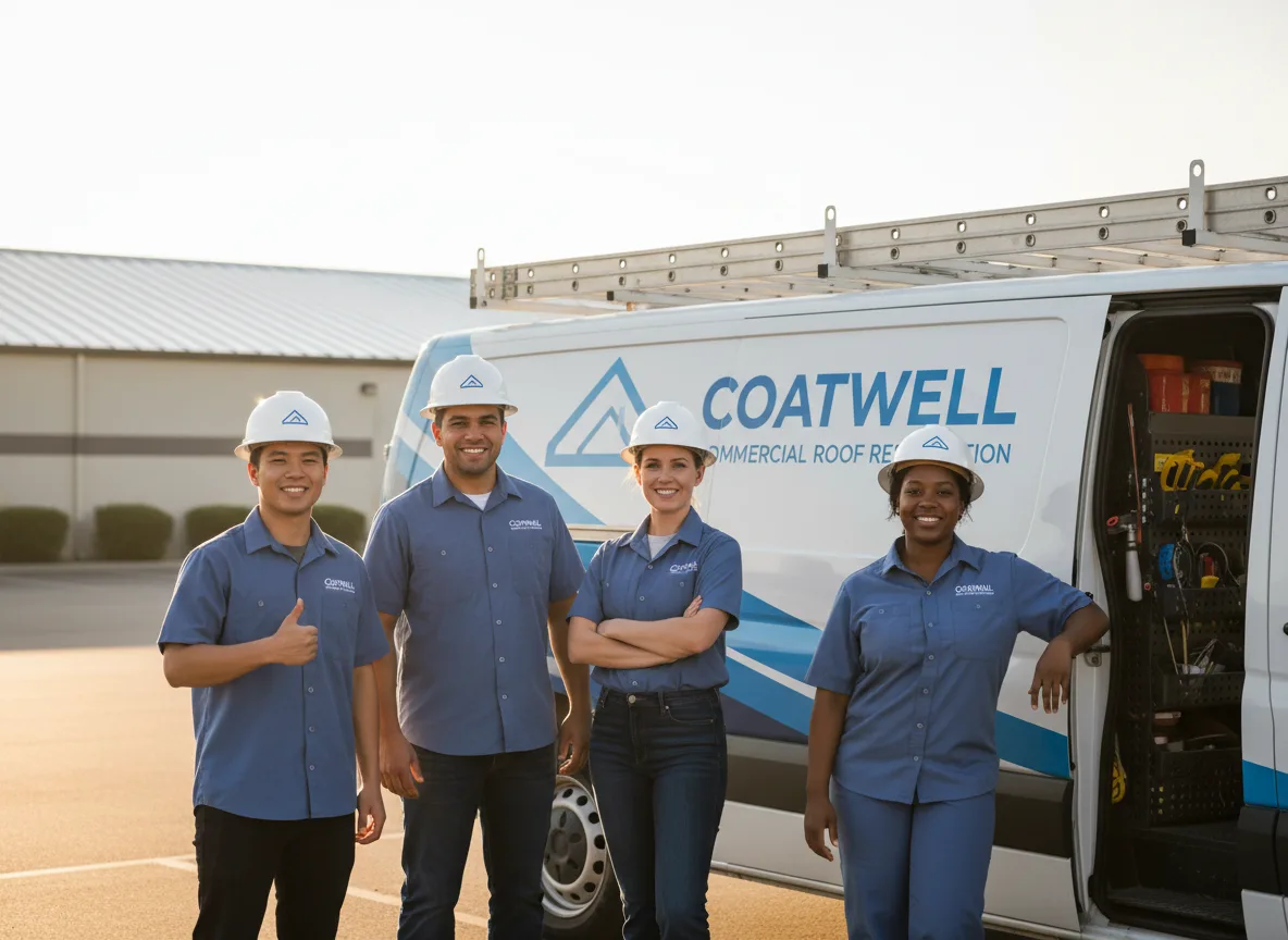 Commercial roof coating company in Glenville, PA